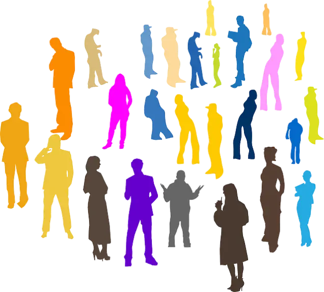 image de population diversité